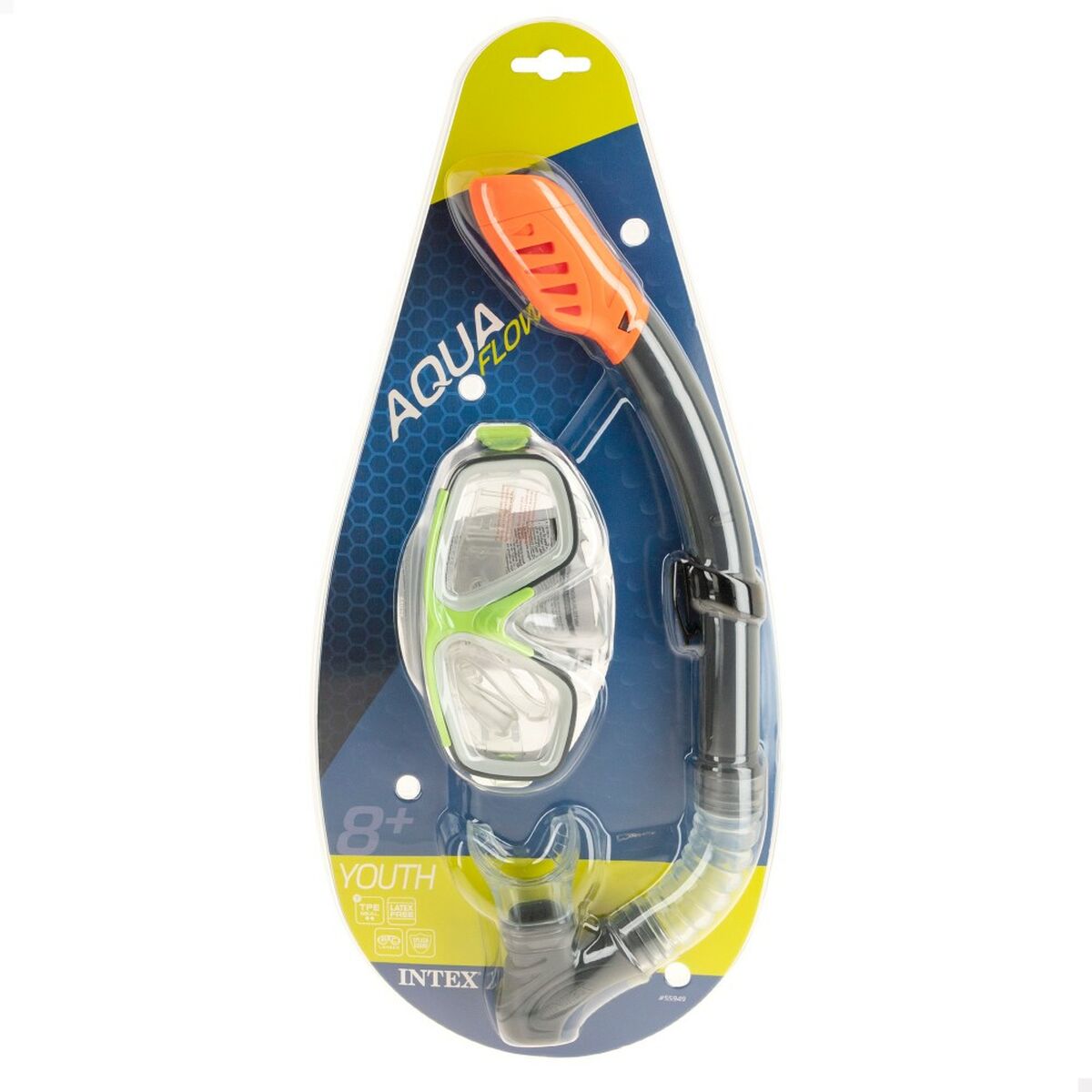 Snorkel och cyklop Intex Surf Rider Barn (6 antal)
